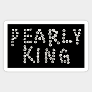 Pearly King Cockney Londoner Design Sticker